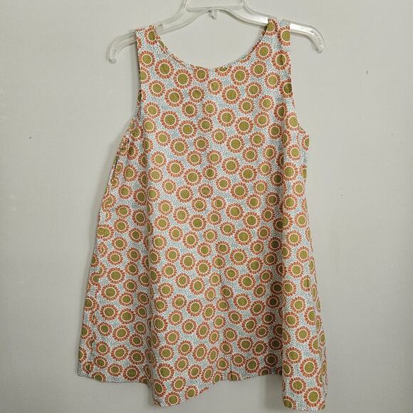 Handmade Dresses & Skirts - Handmade Mini Tent Style Dress Sunflower Print Size Small Cool Sundress